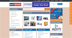 Desktop Screenshot of h2obazaar.com